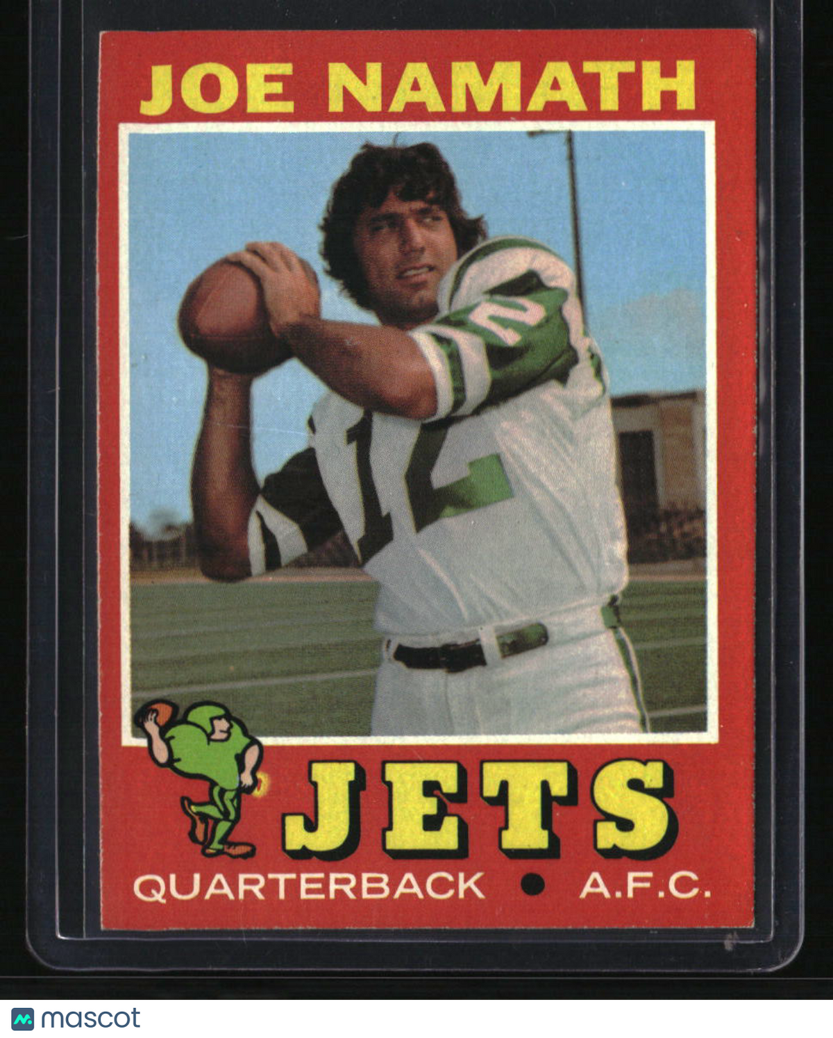 1971 Topps Joe Namath