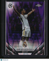 2023-24 Topps Chrome UEFA CC Jude Bellingham Purple Ray Wave #/175