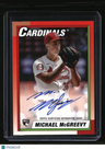 2025 Topps Michael McGreevy 35th Anniversary Autographs (Series Two)