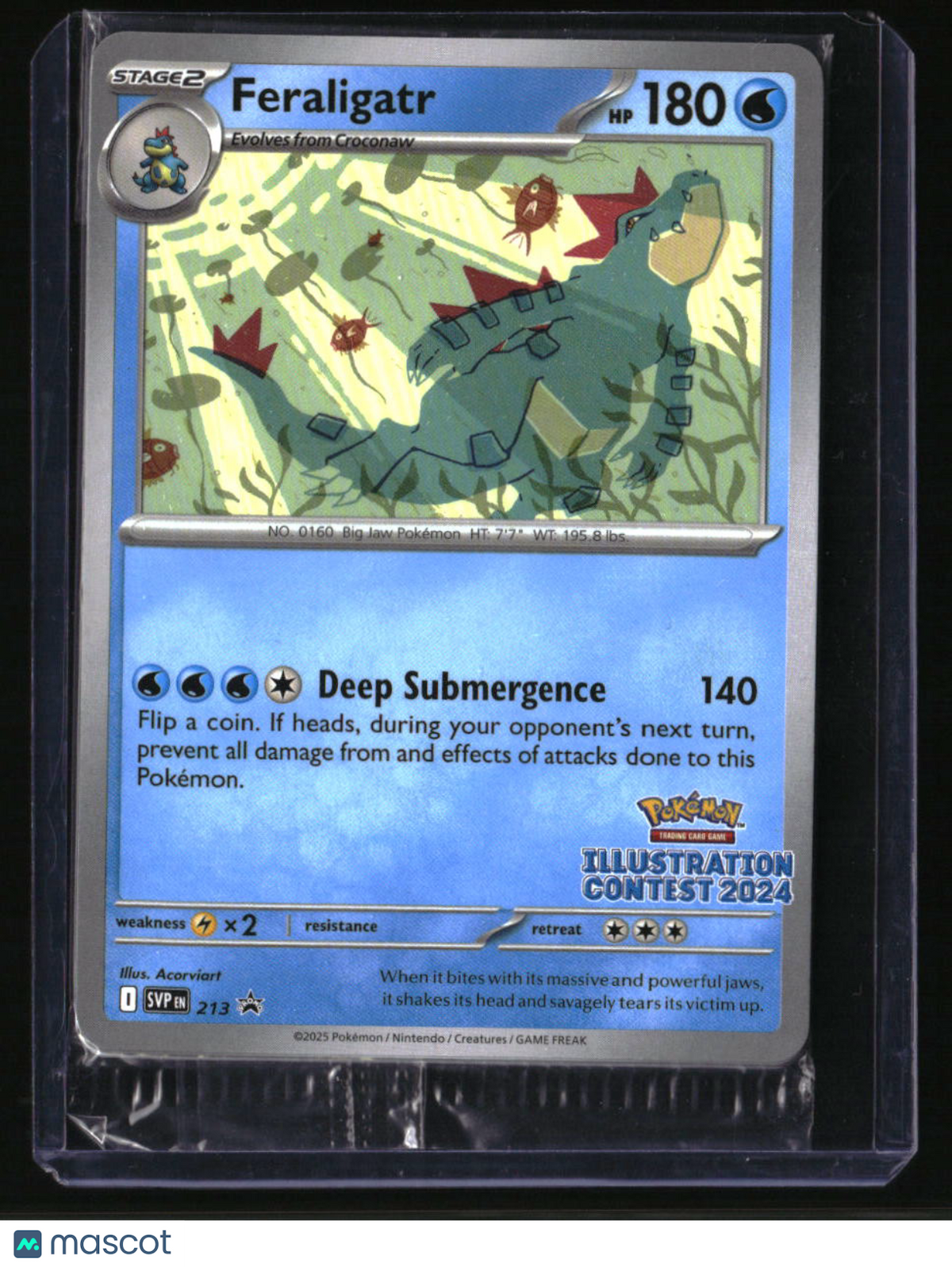 SV: Scarlet & Violet Promo Cards Feraligatr Sealed