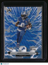 2025 Topps Resurgence Jahmyr Gibbs Blue Surge Refractor #/99 Color Match