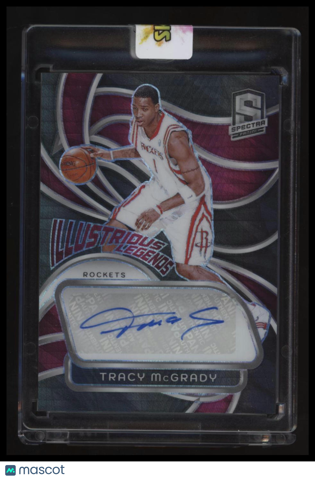 2023-24 Panini Spectra Tracy McGrady Illustrious Legends Signatures #10/10