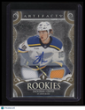 2024-25 Upper Deck Artifacts #178 Zach Dean Auto Material Gold #/99
