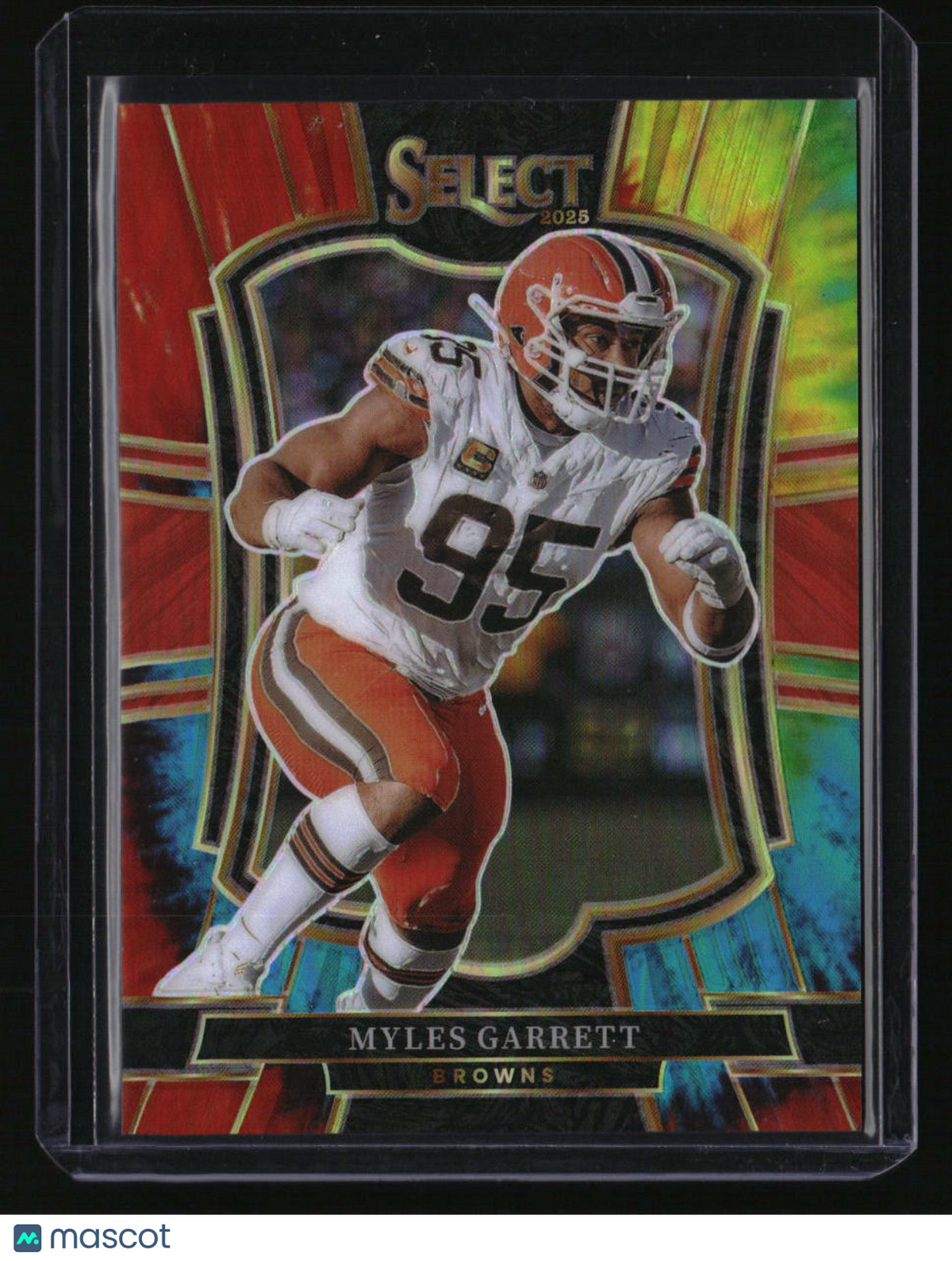 2025 Panini Select Myles Garrett Tie-Dye Prizm #/25