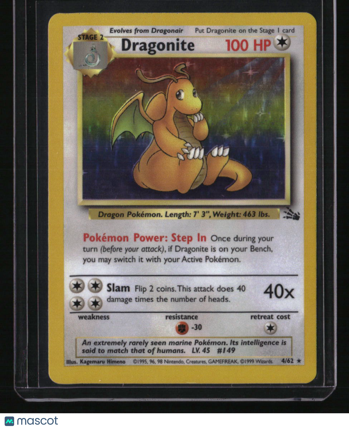 Fossil Dragonite (4)