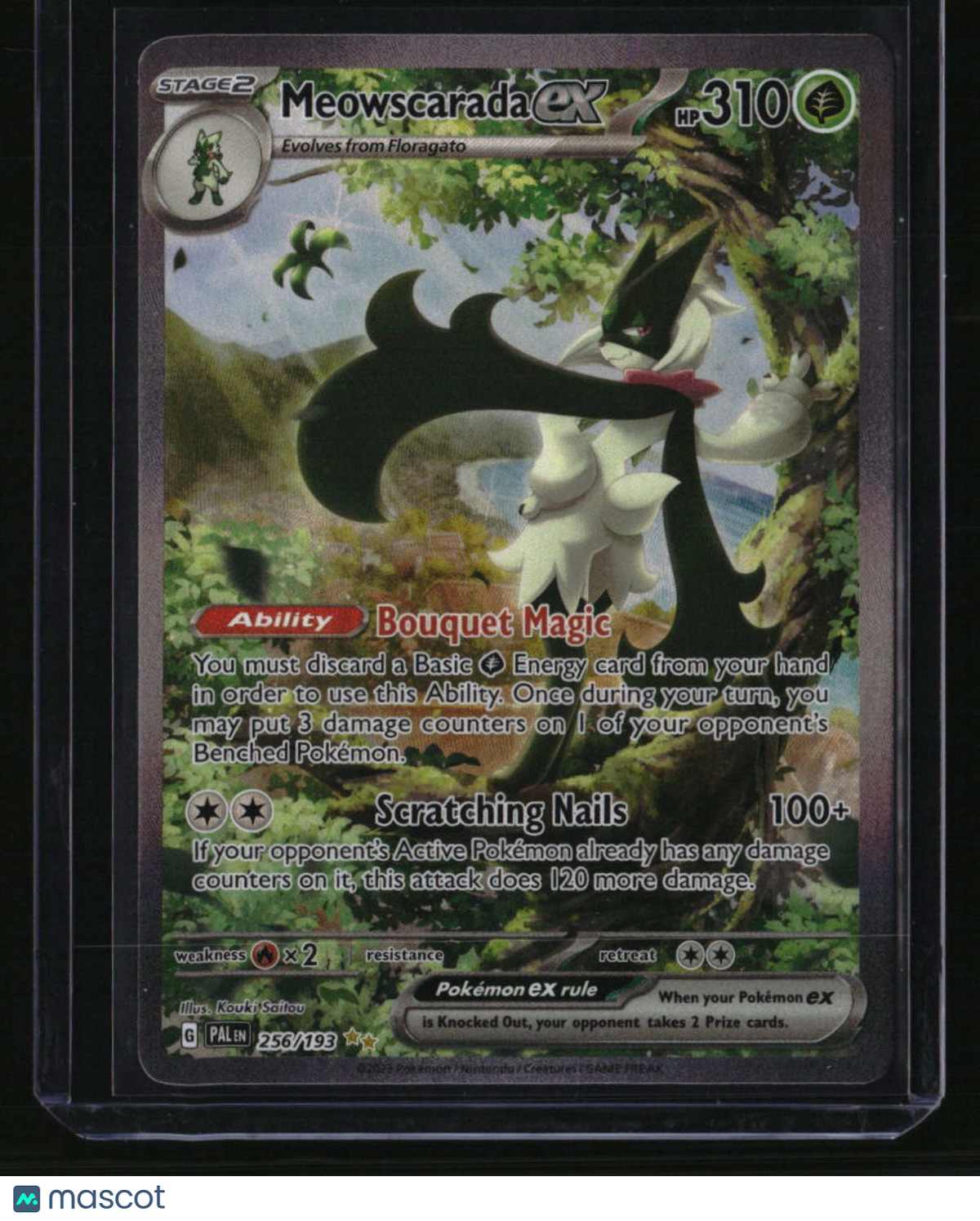 SV02: Paldea Evolved Meowscarada ex
