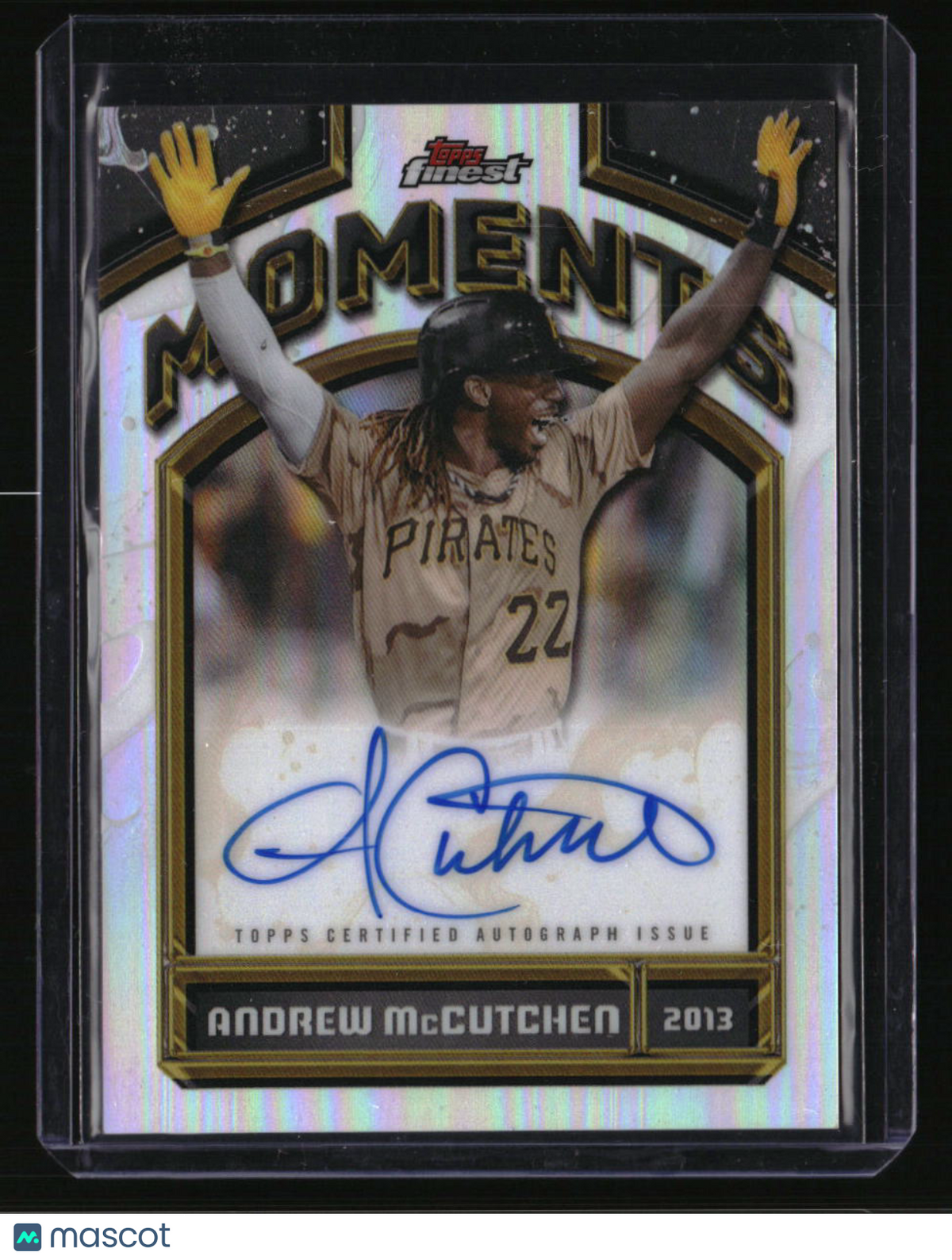 2026 Finest Andrew McCutchen Finest Moments Autographs