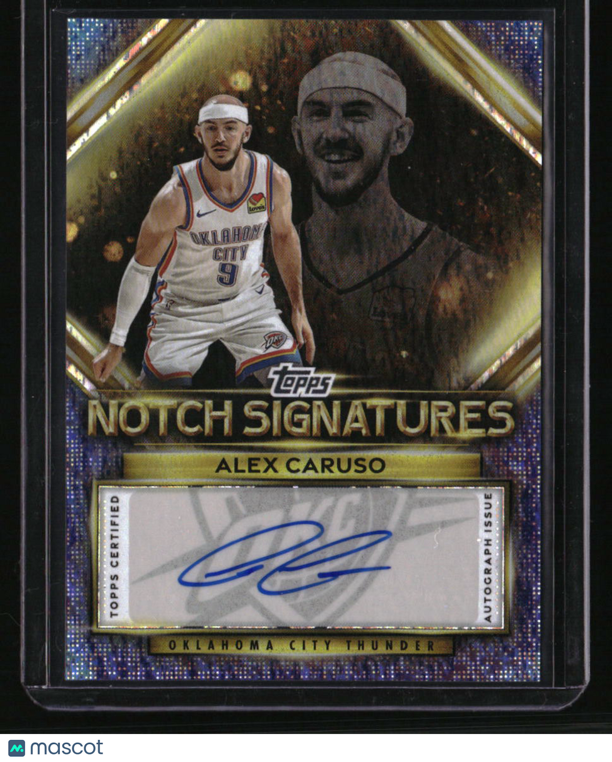 2025-26 Topps Alex Caruso Topps Notch Signatures