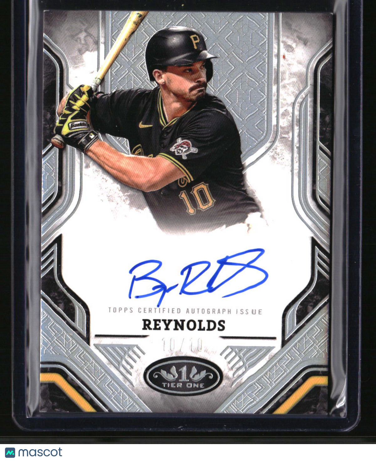 2025 Topps Tier One Bryan Reynolds Prime Performers Autographs #/10