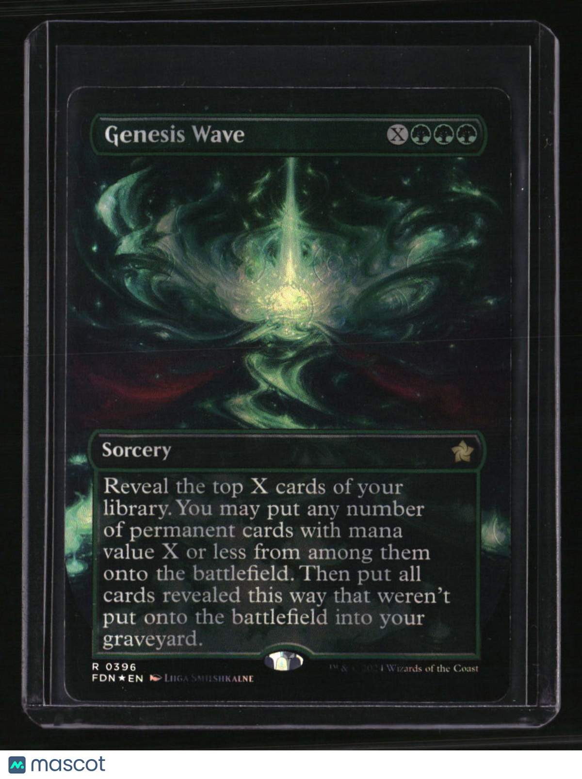 Foundations Genesis Wave (Borderless) (Mana Foil)