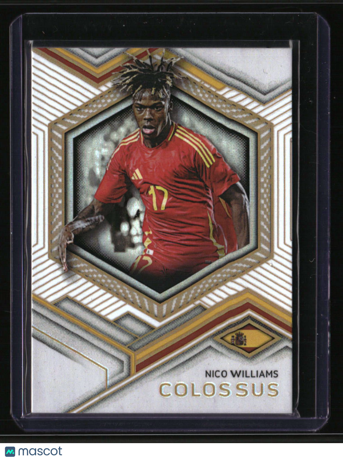 2025 Futera Platinum Colossus Nico Williams 6/7