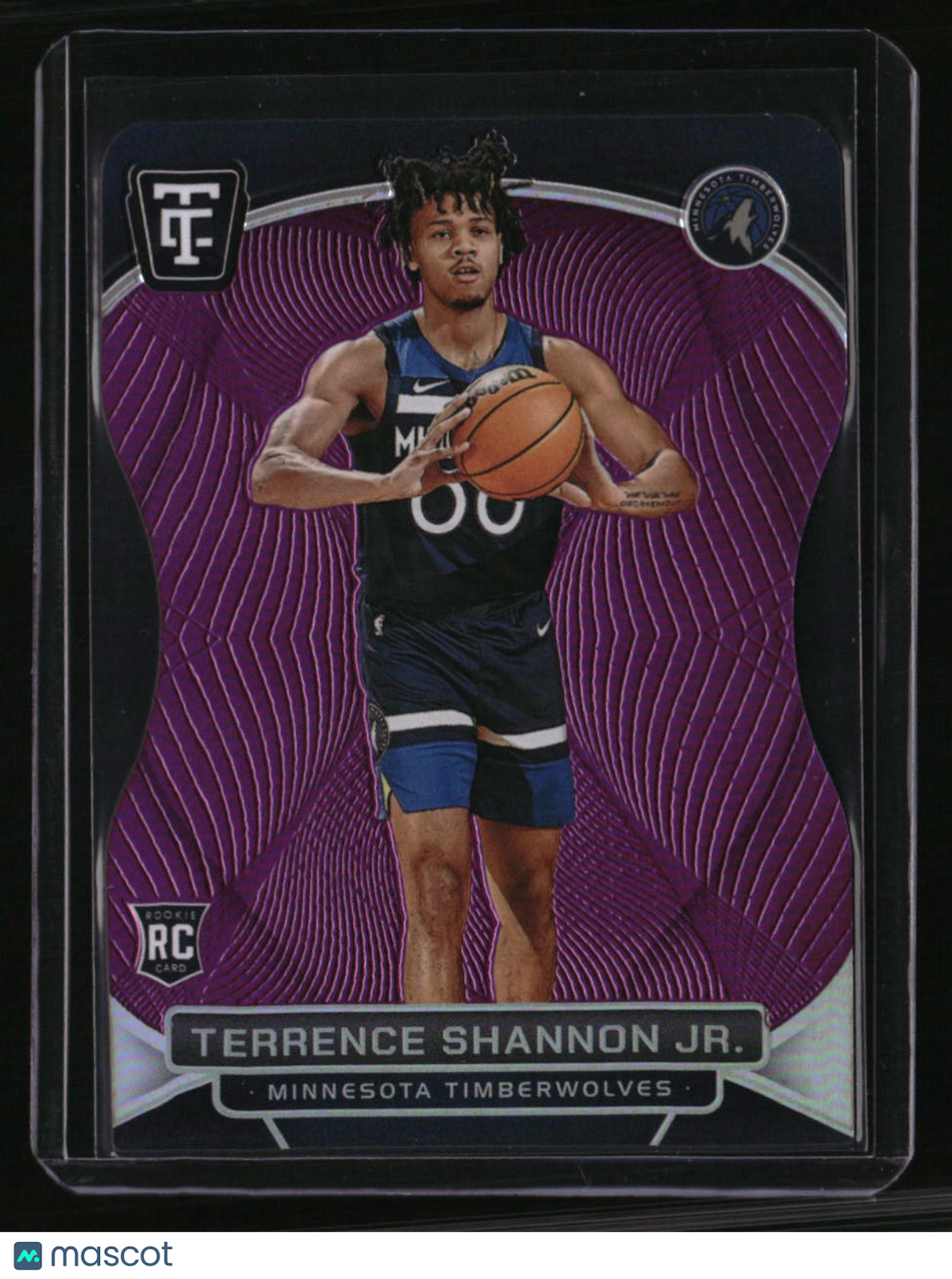 2024-25 Totally Certified Terrence Shannon Jr. Purple Platinum Die Cut #/49