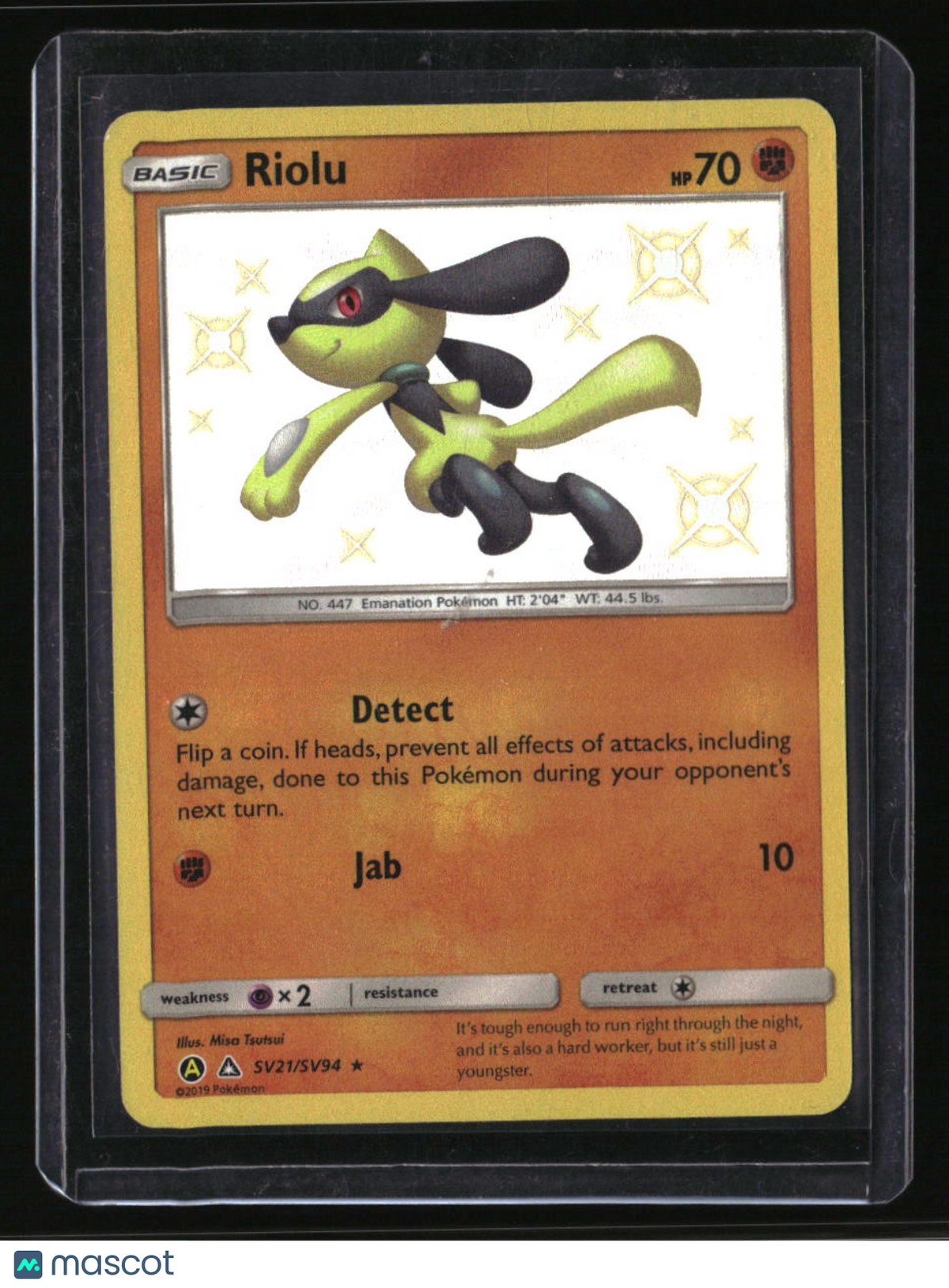 Hidden Fates: Shiny Vault Riolu