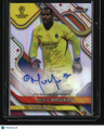 2024-25 Finest UEFA Club Competitions Mike Maignan Base Autographs