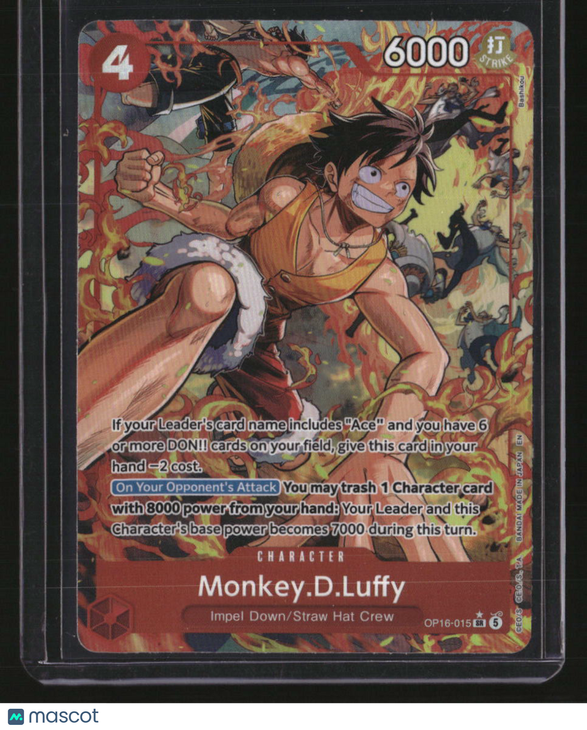 The Time of Battle Monkey.D.Luffy (Alternate Art)