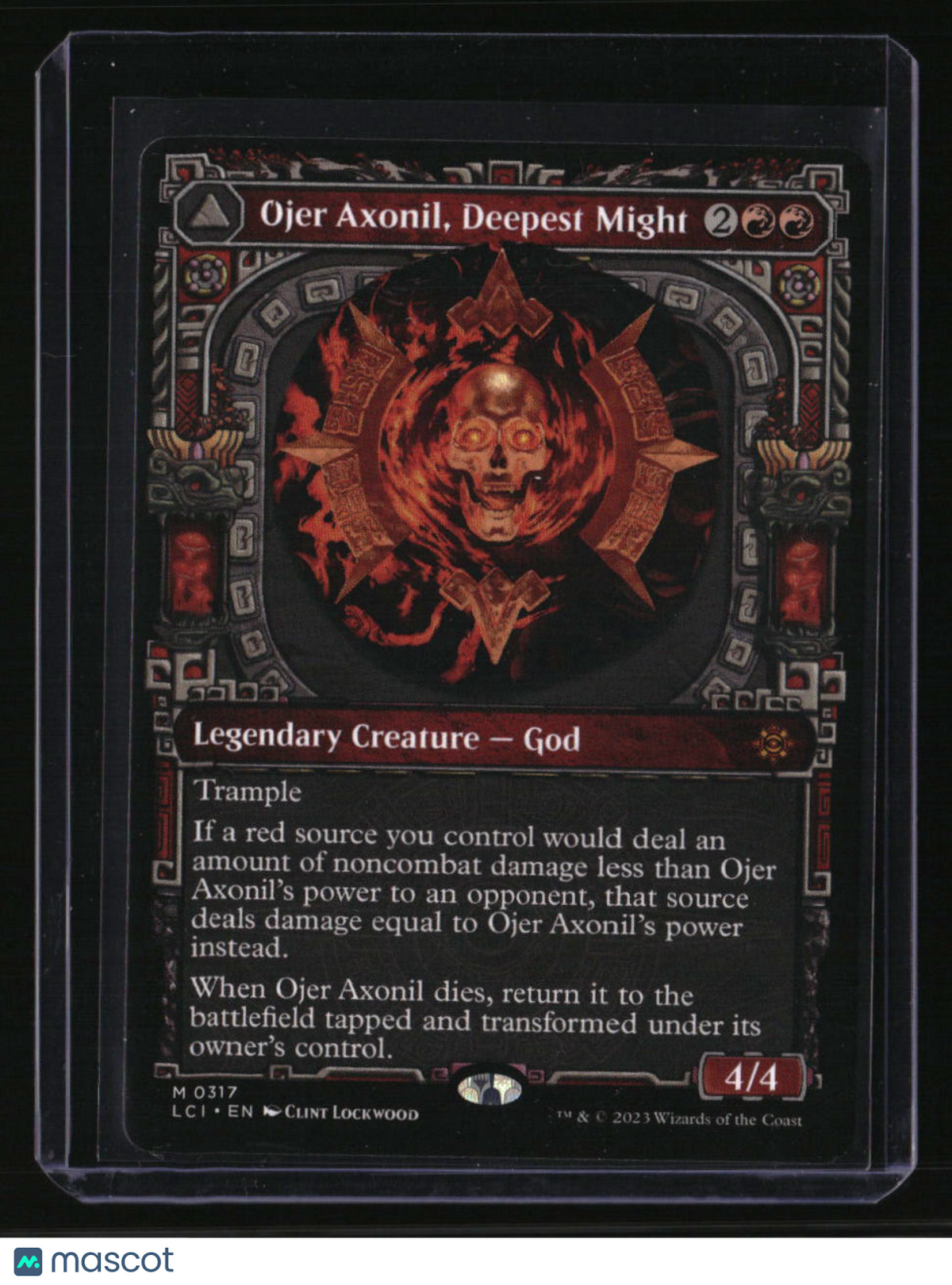 The Lost Caverns of Ixalan Ojer Axonil, Deepest Might (Showcase)