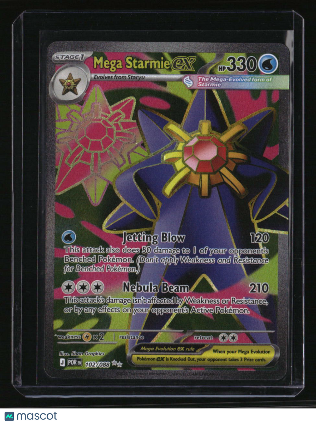 ME03: Perfect Order Mega Starmie ex