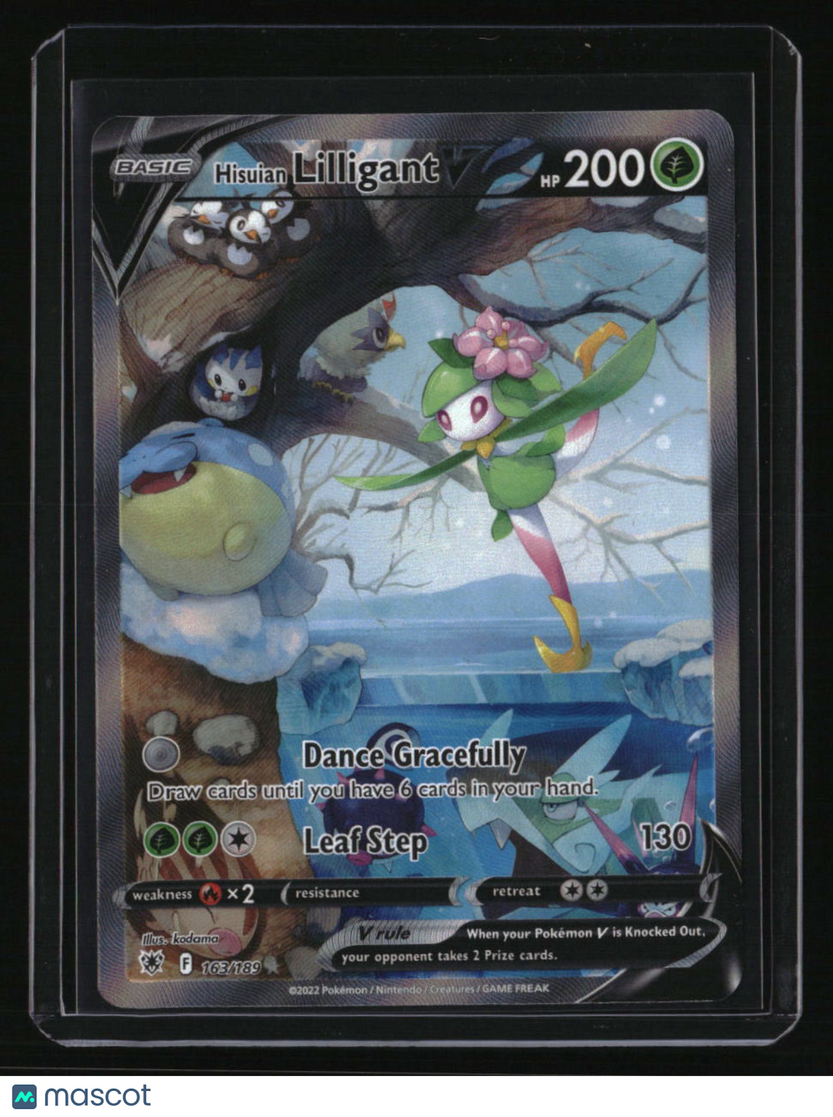 SWSH10: Astral Radiance Hisuian Lilligant V (Alternate Full Art)