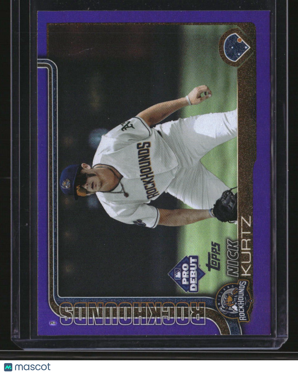 2025 Topps Pro Debut Nick Kurtz Purple Foil #/299
