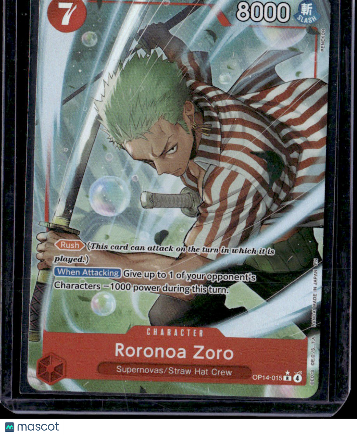 The Azure Sea's Seven Roronoa Zoro