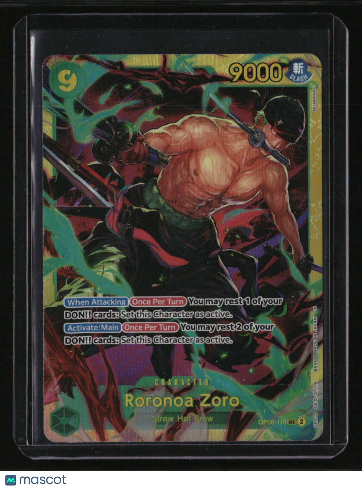 Wings of the Captain Roronoa Zoro