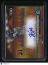 2024 Bowman Kevin Alcantara Bowman Scouts' Top 100 Auto Gold Refractors #/50