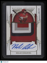 2024 National Treasures Nolan Schanuel Prospect Material Signatures Gold #/49