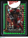 2025 Topps Chrome Jacory Croskey-Merritt Green Geometric Refractor #/99