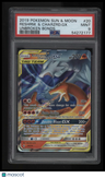 2019 Pokemon Sun & Moon Unbroken Bonds Reshrm. & Charzrd.Gx Unbroken Bonds PSA 9