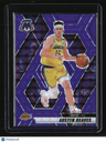 2024-25 Panini Mosaic Austin Reaves Purple Fluorescent Mosaic #/249