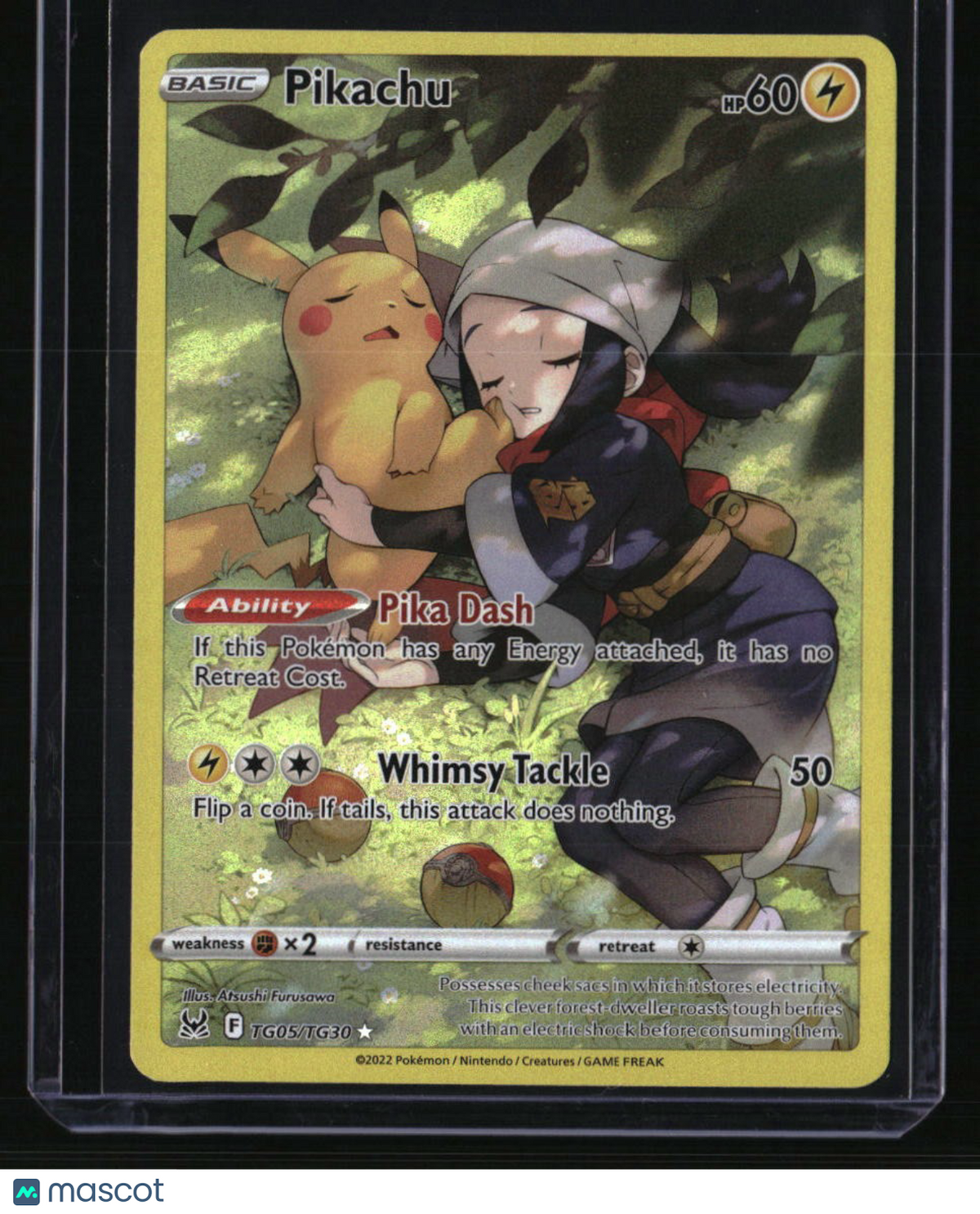 SWSH11: Lost Origin Trainer Gallery Pikachu