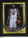 2025-26 Bowman Karl-Anthony Towns Chrome Yellow X-Fractors #/75