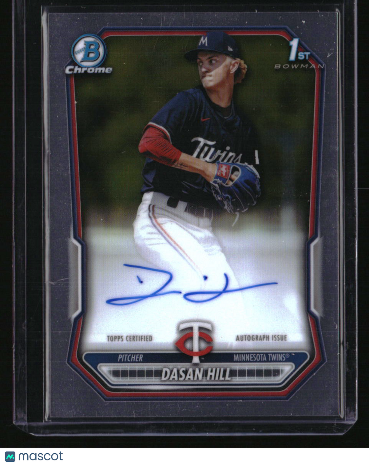 2026 Bowman Dasan Hill Chrome Prospect Autographs
