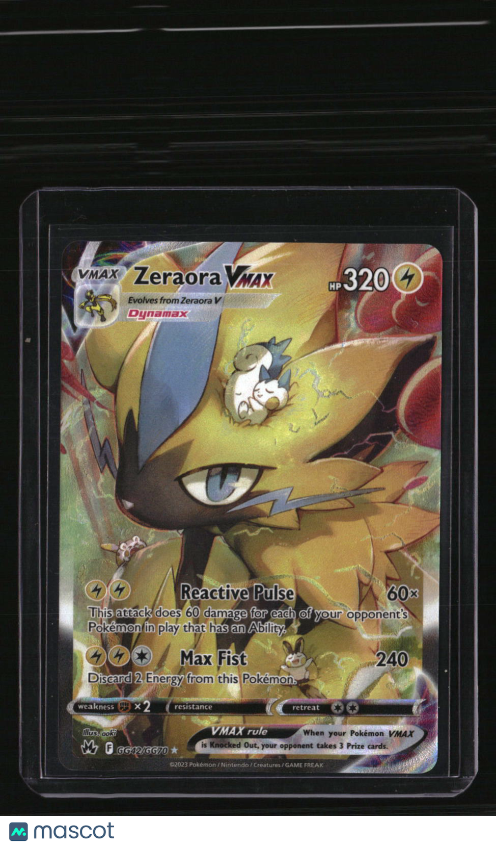 SWSH: Crown Zenith: Galarian Gallery Zeraora VMAX