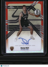 2025-26 Topps Chrome Danny Wolf Next Stop Signatures Orange Refractor #/25