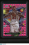 2023-24 Topps Chrome Cosmic Dennis Rodman Pink Galaxy Refractors