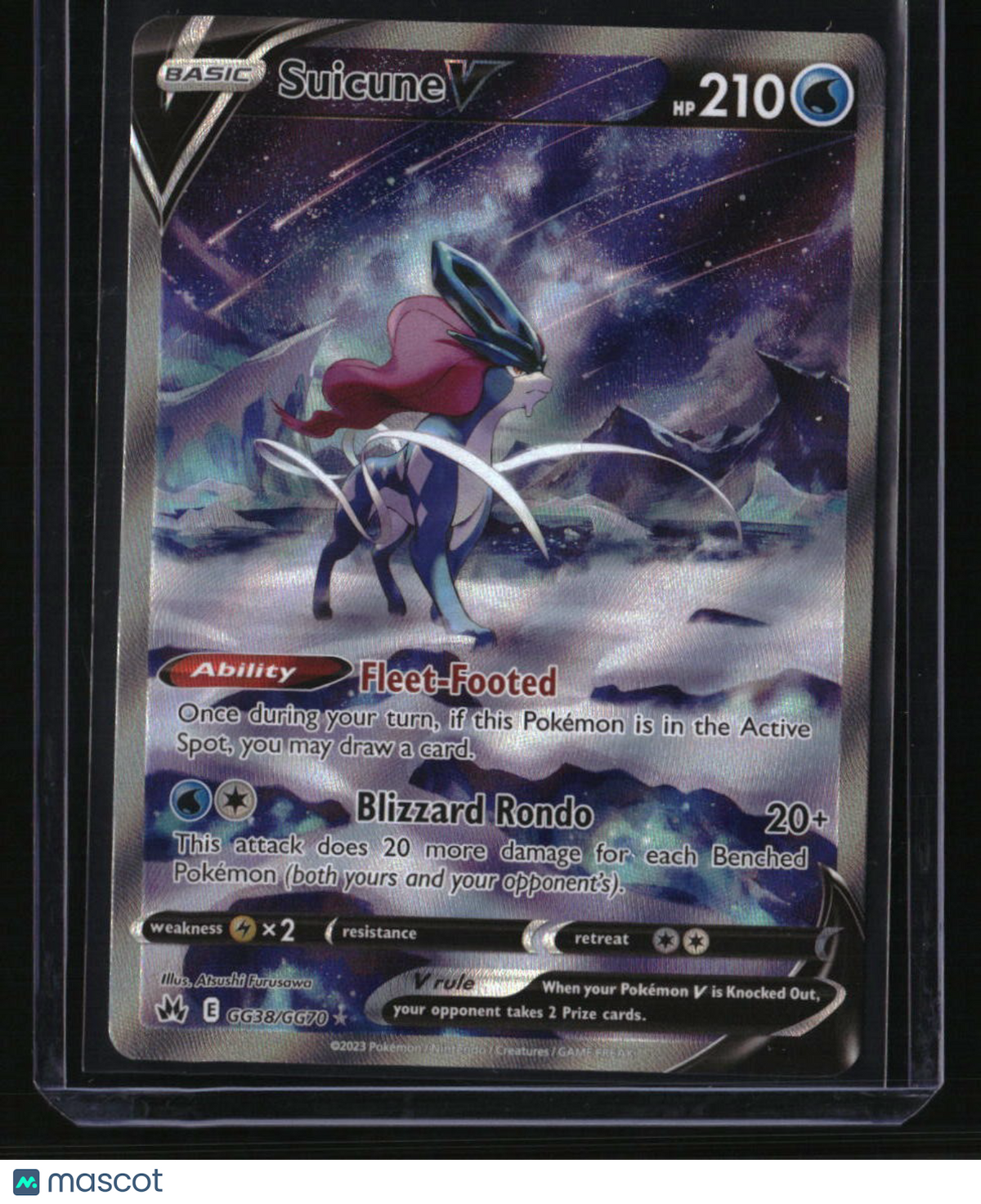 SWSH: Crown Zenith: Galarian Gallery Suicune V