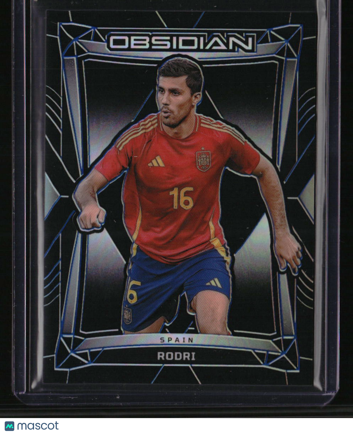 2024-25 Panini Obsidian Rodri Electric Etch Blue #/20
