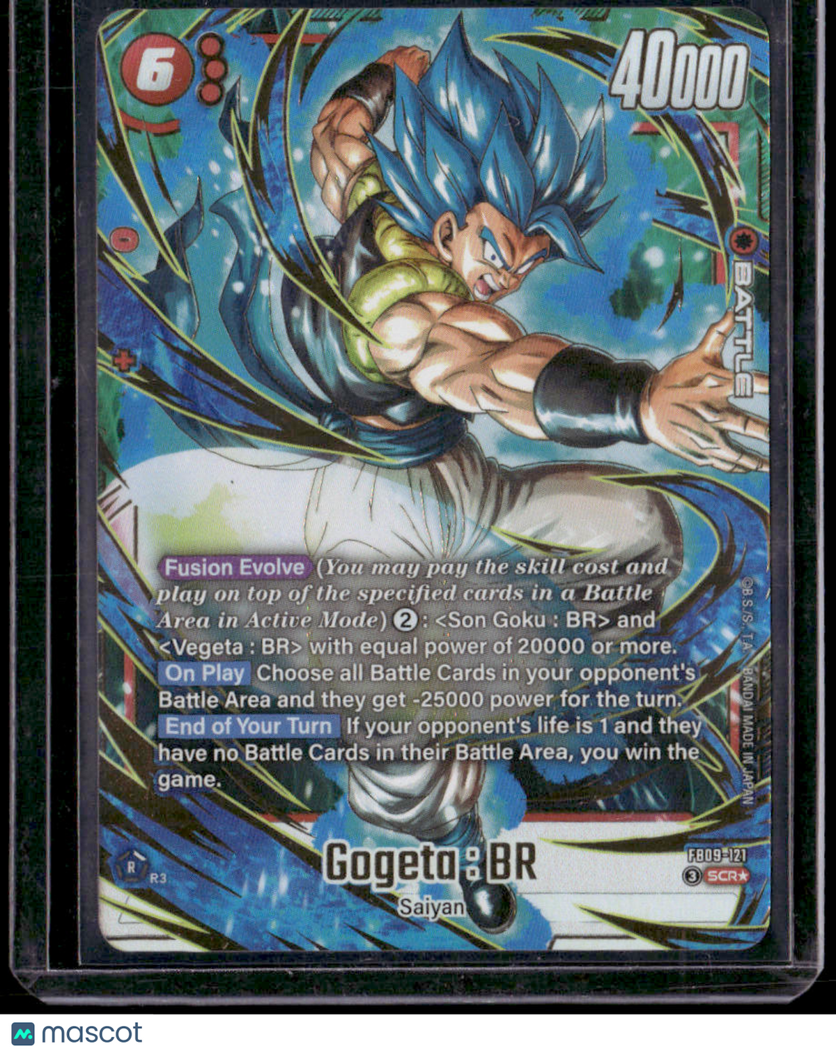 Dual Evolution Gogeta : BR - FB09-121 (Alternate Art)