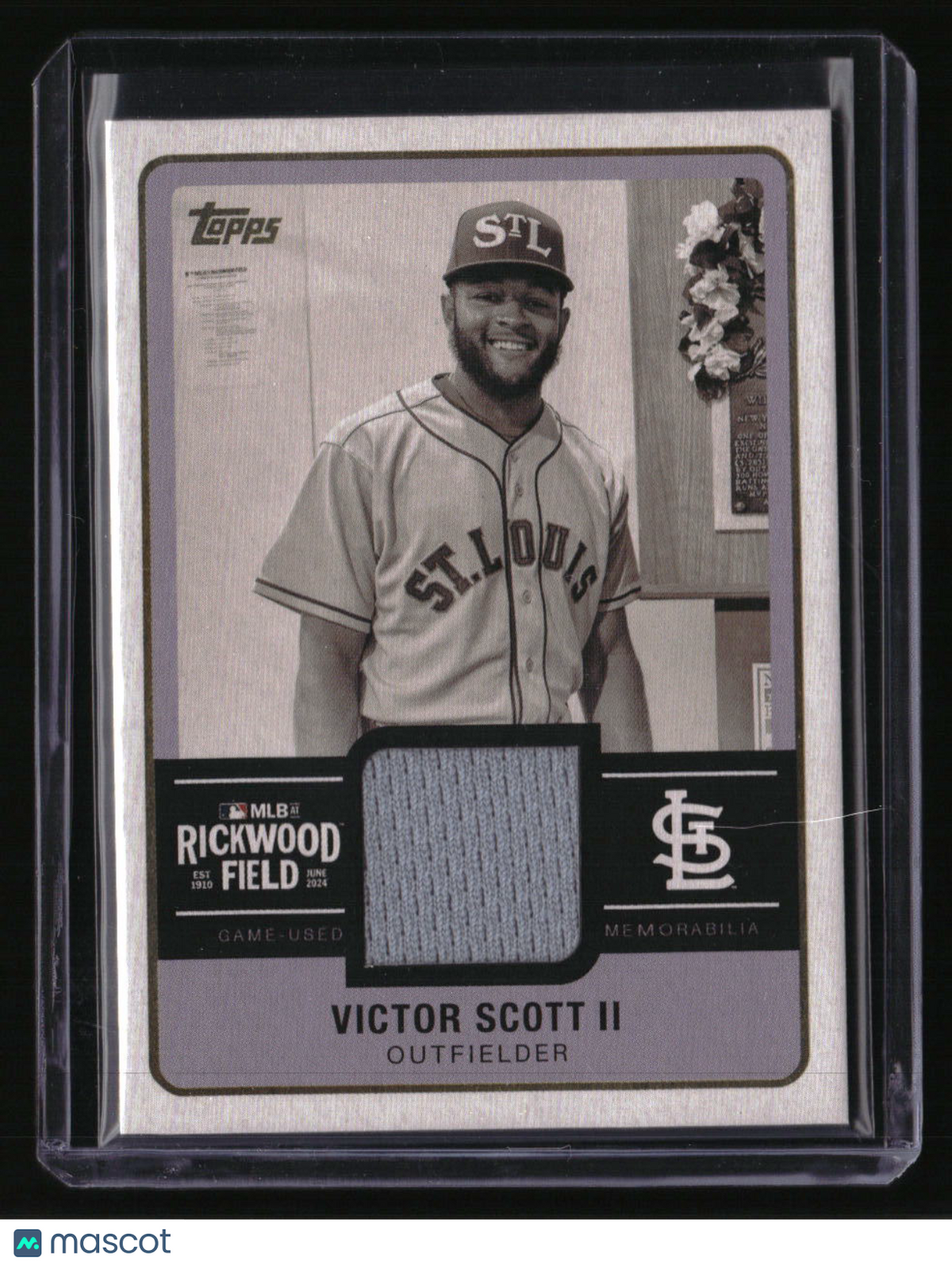 2025 Topps Victor Scott II Rickwood Relics