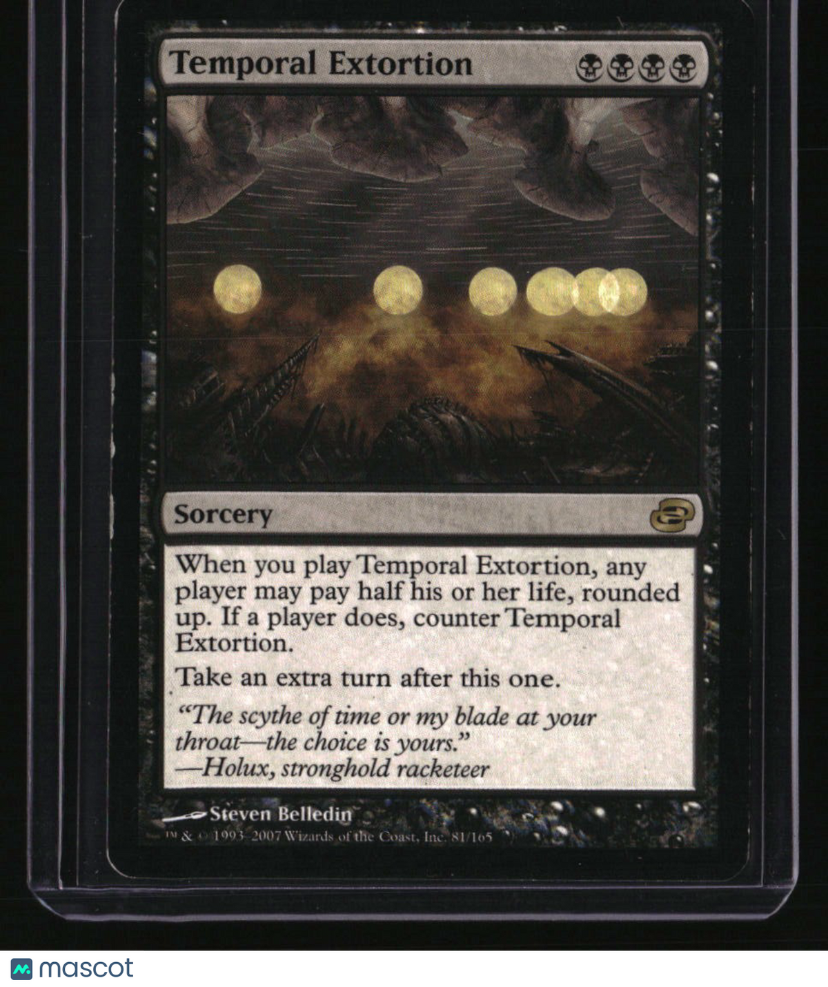 Planar Chaos Temporal Extortion