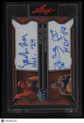 2025 Leaf Metal Inscriptions Orange Shimmer 1/1 Spike Lee / Patrick Ewing