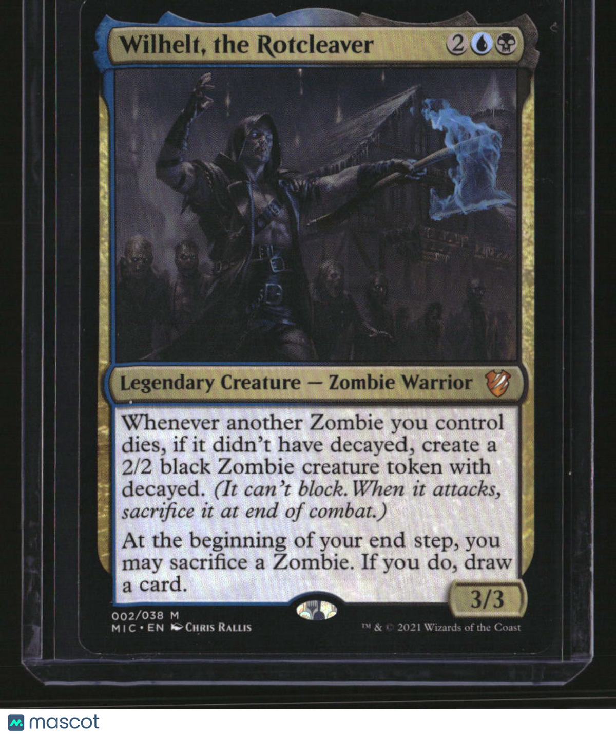 Commander: Innistrad: Midnight Hunt Wilhelt, the Rotcleaver