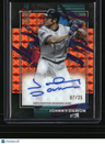 2026 Finest Johnny Damon Finest Autographs Orange Geometric Refractors #/25