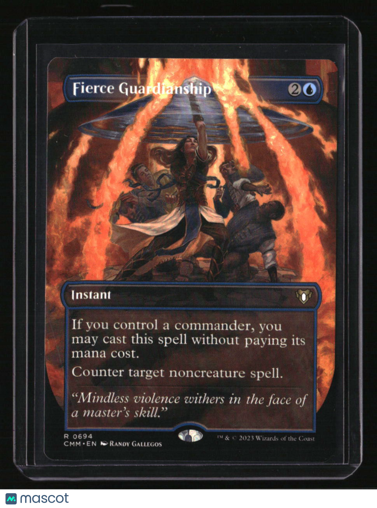 Commander Masters Fierce Guardianship (Borderless)