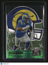 2022 Panini Contenders Optic Aaron Donald Xs and Os Green Pulsar #/30