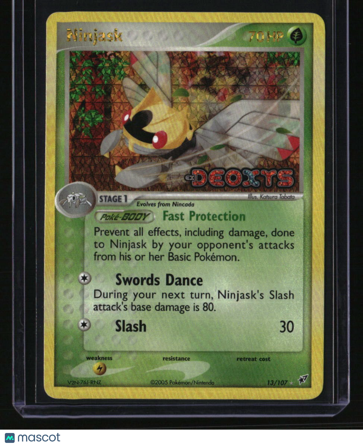 EX Deoxys Ninjask Reverse Holo