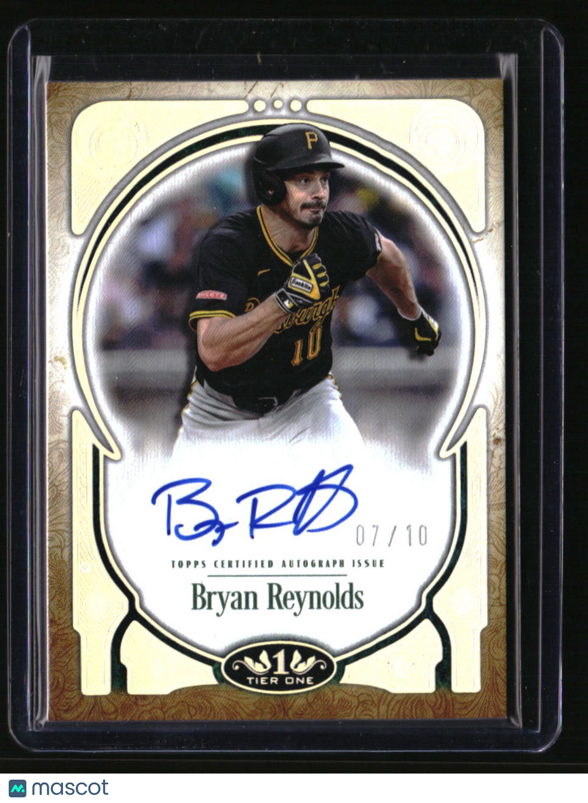 2026 Topps Tier One Bryan Reynolds Prime Performers Autographs Holo Silver #/10