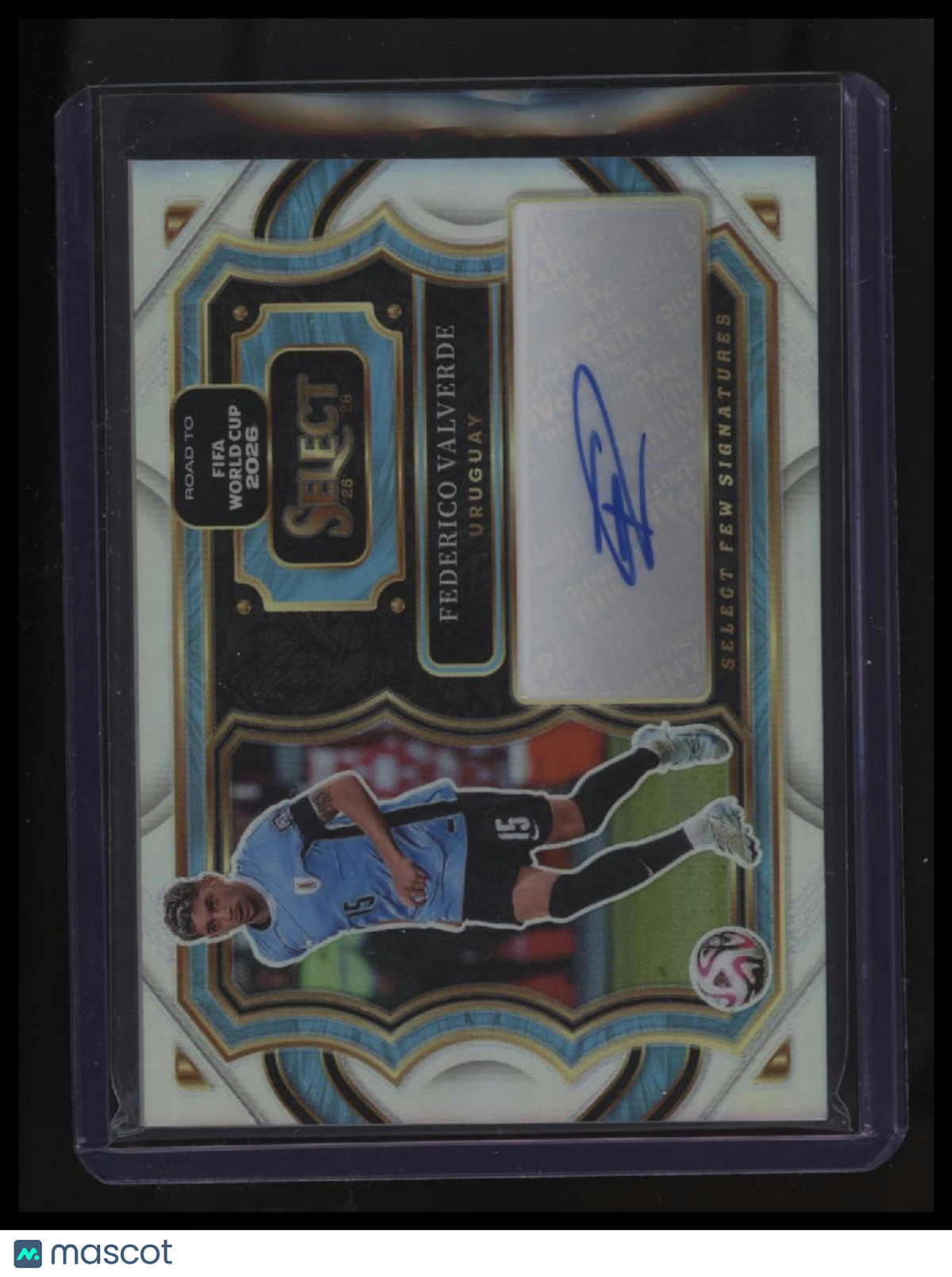 2025-26 Panini Select Road to FIFA World Cup Federico Valverde Select Few Auto