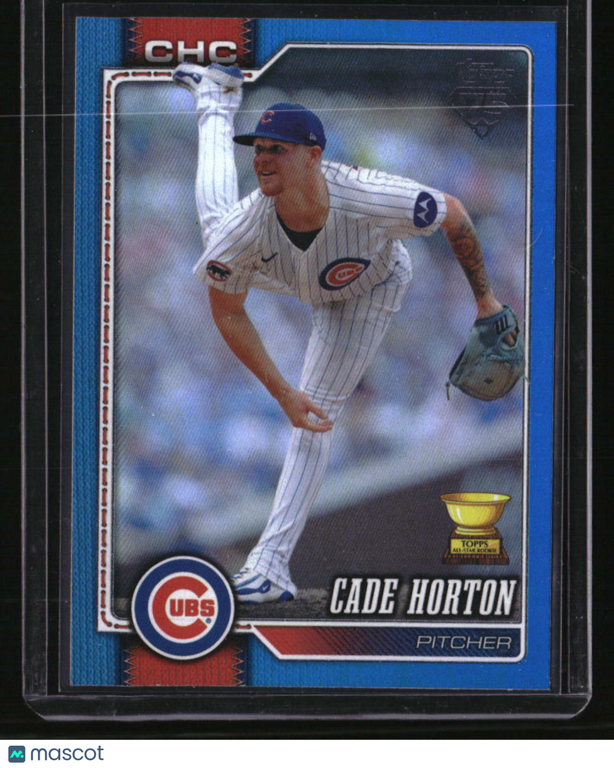 2026 Topps Cade Horton Blue Rainbow Foil #/150